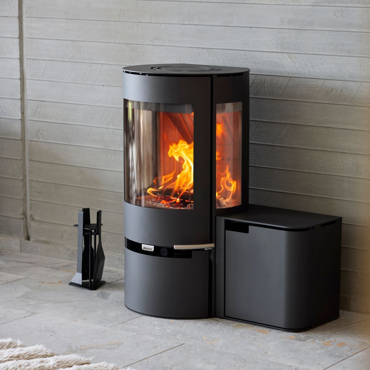 Aduro 9 Kaminofen 8 kW – Stahl Schwarz – Bild 3