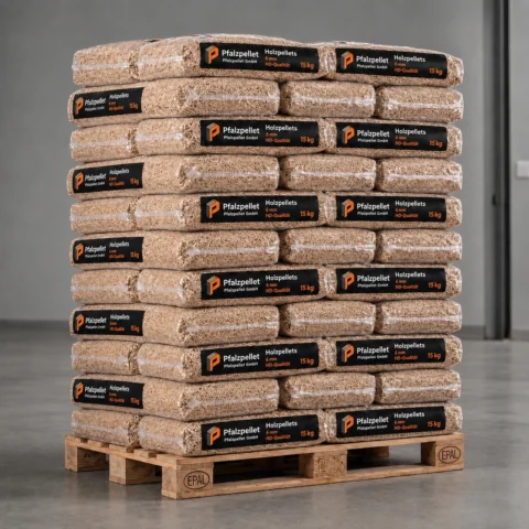 Pfalzpellet Holzpellets 6 mm, Sackware
